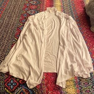 Brand new without tags White long sleeve cardigan